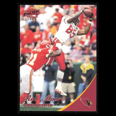 Rob Moore #7 1999 Pacific Arizona Cardinals Football Card NFL NM - Image 1 of 3