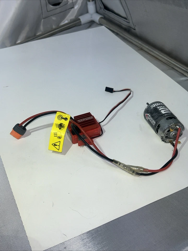 Arrma Mega Brushed 2S ESC and Mega 570 Brushed Motor ARA390288 ARA390301 - Image 1 of 1