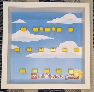 Lego minifigures display frame Simpson series 2 - Picture 1 of 4