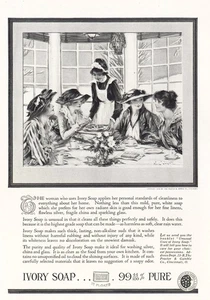1919 Ivory Soap: The Woman Who Uses Ivory Soap Vintage Print Ad - Picture 1 of 1