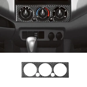 Carbon Fiber Interior Climate Control Cover Trim For Toyota Tacoma 2012-2015 1PC - Imagen 1 de 12