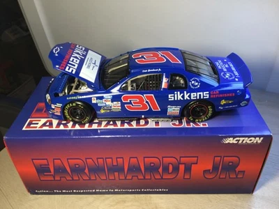 XRARE 1:24 Dale Earnhardt Jr #31 BLUE SIKKENS 1997 ELITE DieCast NASCAR 1of 3500 - Image 1 of 4