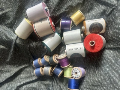 Job Lot Bundle Of Vintage Cottons And Threads - Image 1 of 4