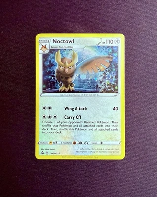 Noctowl Promo SWSH: Sword & Shield Promo Cards SWSH027 - NM - Pokemon TCG - Image 1 of 2