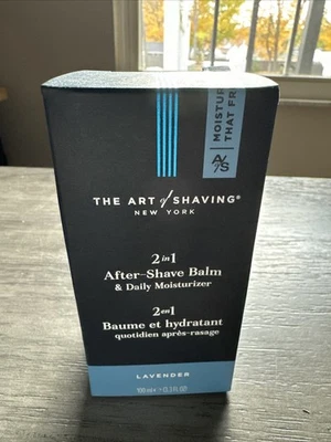 The Art of Shaving New York Lavender 2in 1 After-Shave Balm 3.3 Fl Oz | 100 ml - Image 1 of 4
