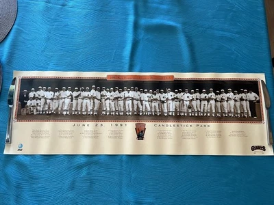 San Francisco Giants 1991 “Turn Back The Clock” 1920’s Style Team Poster - Image 1 of 4