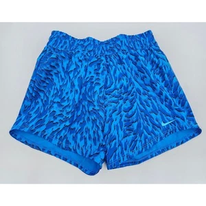 Nike One Girl's Size XS Loose Fit Blue Athletic  Shorts - Picture 1 of 6