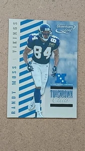 2001-QUANTUM LEAF-RANDY MOSS TOUCHDOWN CLUB PROMO-VIKINGS - Picture 1 of 3