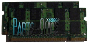 2GB Kit (2 x 1GB) PC2-4200 DDR2 SODIMM HP Pavilion zd8000 Notebook Memory RAM - Picture 1 of 1