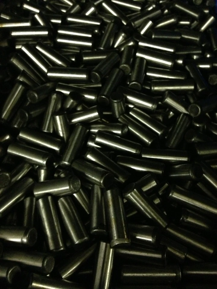 1.5 In Length x 1/2 In Dia Alloy Steel Precision Dowel Pins, Made in USA grade 8