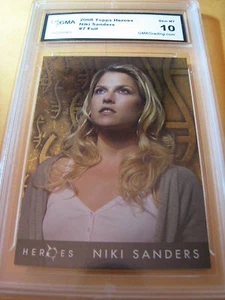 Tarjeta de aluminio Nike Sanders 2008 Topps Heroes # 7 grado 10 - Imagen 1 de 1