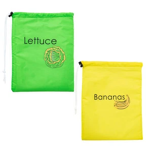 Banana Storage Drawstring Bag Lettuce Reusable Storage Bag with Drawstring - Picture 1 of 14