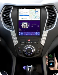 9.7" 64GB Android 13 Car Stereo Radio For Hyundai Ix45 Santa Fe 2013-17 Carplay - Picture 1 of 24