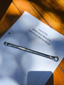 NEW NOS  Snap-On XBM810A 12-Point Double Box End Wrench 8mm 10mm - Picture 1 of 5