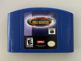 Tony Hawk's Pro Skater Nintendo 64 N64 Authentic tested cart w replacement label