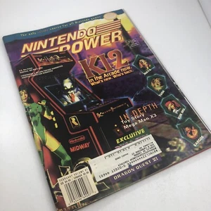 Nintendo Power Vol 81 Feb 1996 w/ Ken Griffey Winning Run Poster - Imagen 1 de 4