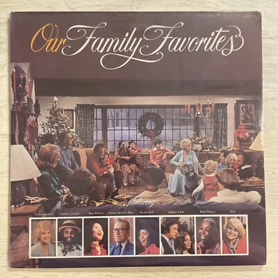 V/A Our Family Values Christmas LP Word 1978 Johnny Cash Christian Xian SEALED!! - Image 1 of 2