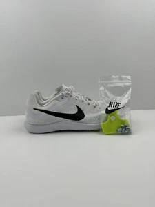 Nike Zoom Rival Mens Sz 7 / Women’s Sz 8.5 White Silver Black Track (DC8725-100) - Picture 1 of 10