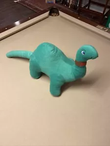 Sinclair Oil Plush Dinosaur Dino Green Promo Oil Company 2011 Large 22" long - Picture 1 of 6