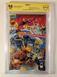 X-Men #1 CBCS 9.8 SS Wolverine Zyklopen signiert Jim Lee Chris Claremont nicht CGC - Bild 1 von 2