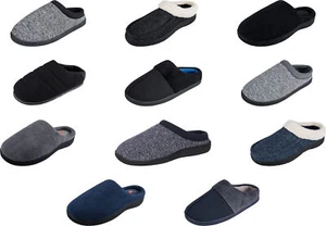 Hanes Men's Memory Foam Indoor Outdoor Clog Slippers - Picture 1 of 45