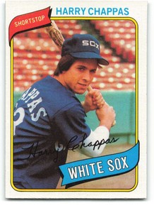 1980 Topps #347 Harry Chappas NM+ RC Rookie White Sox ID:340930