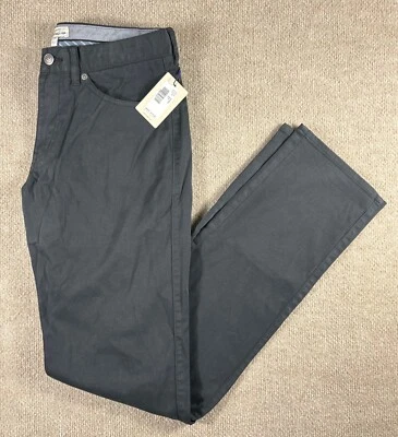 Pantalones Peter Millar Signature Satén Cinco Bolsillos Hombre Talla 30 Negro Foto 1 de 4