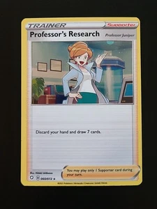 Pokémon TCG Professor's Research Shining Fates 060/072 Regular Holo Rare - Picture 1 of 3