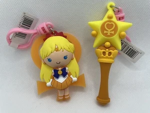 Schlüsselanhänger Sailor Moon NEU * Sailor Venus Clip * Blind Bag geöffnet Serie 4 - Bild 1 von 3