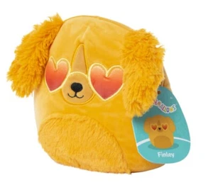 New Finley The Golden Retriever Dog Squad Squishmallows  7.5in Stuffed Animals - Picture 1 of 5