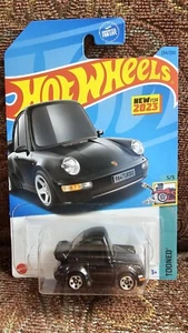 Hot Wheels 2023 234/250 Porsche 911 Turbo 3.6 (964) BLACK 5/5 Tooned - Picture 1 of 3