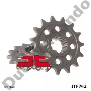 Piñón delantero 15 dientes JT 520 Ducati Hypermotard 950 Supersport Scrambler 1100 - Imagen 1 de 2