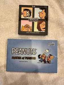 RUDE PEANUTS CHARLIE BROWN SNOOPY MAKE-UP-PALETTEN NEU IM KARTON ROUGE LIDSCHATTEN - Bild 1 von 6