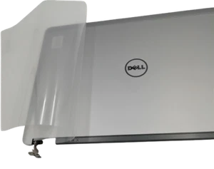 Nowa oryginalna tylna pokrywa ekranu LCD + zawiasy srebrne NT Dell Latitude E7440 | F9Y55 - Zdjęcie 1 z 11