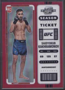 2023 Chronicles UFC Contenders Optic Season Ticket #371 Saidyokub Kakhramonov199
