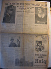 Partial News of the World Newspaper Dec 6 1936 Edward 8th Mrs Simpson