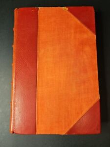 Rudyard Kipling The Seven Seas 3/4 Leather Binding 1928 Doubleday Doran Vintage
