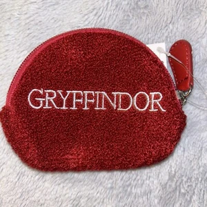 Universal Studios Harry Potter Gryffindor Chenille Geldbörse Neu mit Etikett - Bild 1 von 2