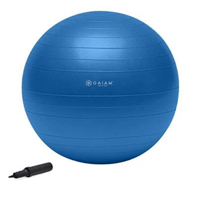 Kit de bola de equilibrio corporal total Gaiam 05-52205 - Incluye 75 cm estabilidad anti-explosiones Foto 1 de 4