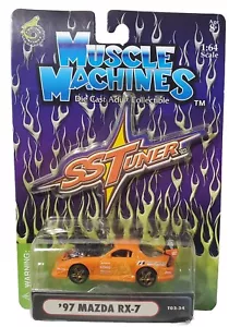2002 Muscle Machines SS Tuner Series '97 MAZDA ROCK #T03-34 ORANGE Release F - Picture 1 of 2