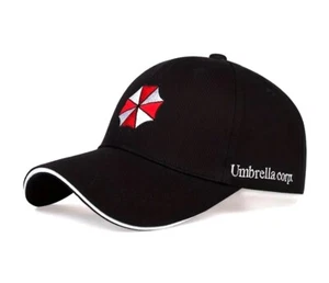 Baseballmütze UMBRELLA CORP. verstellbar gesticktes Logo SCHWARZ - Resident Evil - Bild 1 von 4