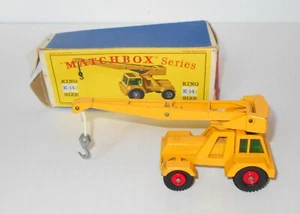 Vintage Matchbox King Size K-14 Taylor Jumbo Crane No 14 - Picture 1 of 15