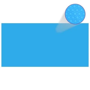 Pool Cover Blue Polyethylene (PE) 192.1 x 96.1 in Lightweight - Picture 1 of 4
