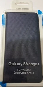 Samsung Wallet Flip Cover Galaxy S6 EDGE + Plus EF-WG928 Brand new sealed *USA* - Picture 1 of 1
