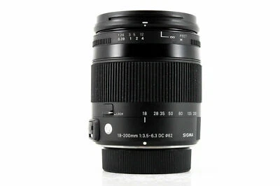 SIGMA 18-200mm f/3.5-6.3 DC Macro OS HSM C Telephoto Zoom Lens - for Nikon - Image 1 of 3
