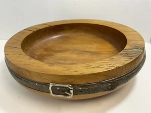 Jim Robbie 1996 New Zealand Native Totara Wood Bowl Art FoundArtShop - Picture 1 of 12