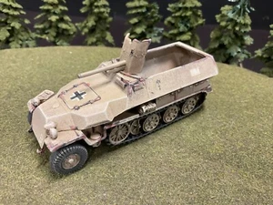 ๐ณ28mm 1/56 Pro Painted German Sdkf 251/10 Tinas Tiny Tank WWII Bolt Action BNIB - Picture 1 of 3