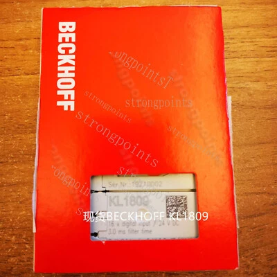 NEW BECKHOFF KL1809 PLC MODULE KL1809 1PCS - Image 1 of 2