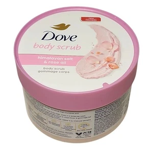 Dove Exfoliating Body Scrub Himalayan Salt And Rose Oil 10.5 oz New - Picture 1 of 1