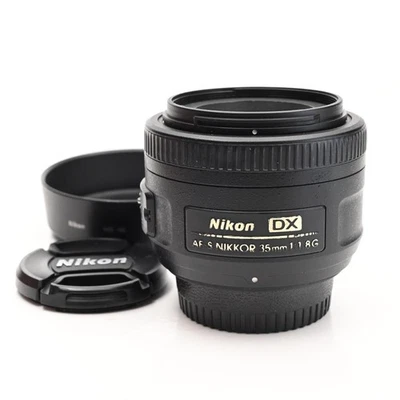 Nikon Nikkor AF-S 35mm f1.8 G DX ASPH Lens AFS #275 - Image 1 of 4